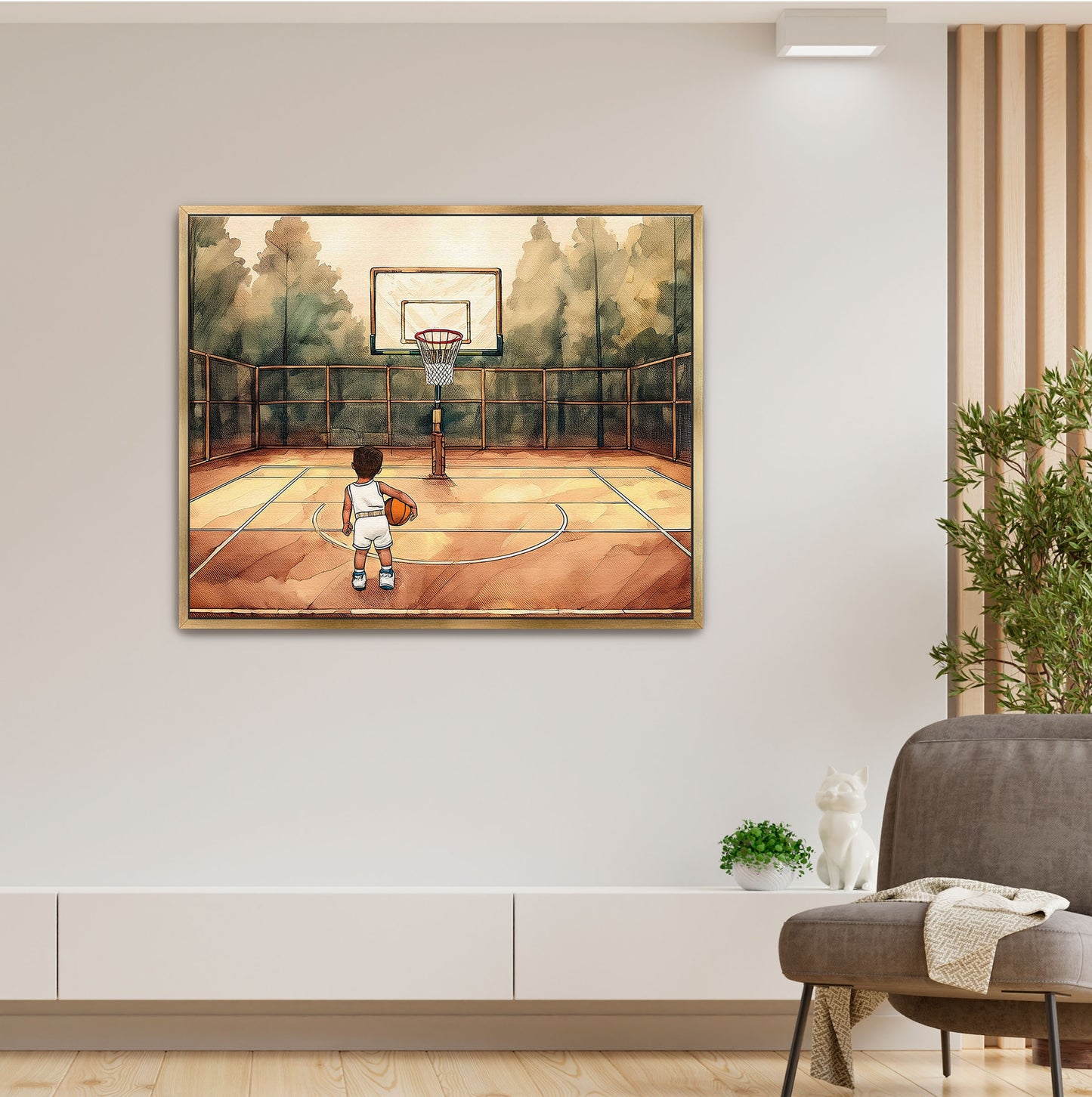 Basketball Canvas