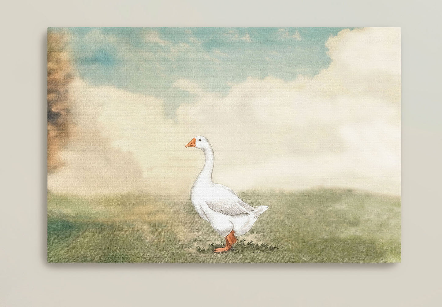 Silly Goose Horizontal - Canvas