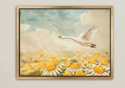 Flying Goose - Canvas