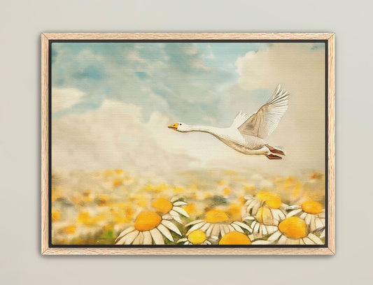 Flying Goose - Canvas